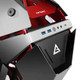 Antec Torque computer case Midi Tower Noir, Rouge - 0-761345-80017-4