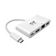 Tripp Lite  adaptateur graphique USB 1920 x 1080 pixels Blanc - U444-06N-HGU-C