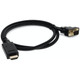 AddOn Networks  câble vidéo et adaptateur 1,83 m HDMI Type A (Standard) VGA (D-Sub) Noir - HDMI2VGAMM6