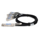 AddOn Networks  câble InfiniBand et à fibres optiques 2 m QSFP-DD 8x SFP28 Noir - QDD-8SFP56-PDAC2M-AO