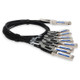 AddOn Networks  câble InfiniBand et à fibres optiques 2 m QSFP-DD 8x SFP28 Noir - QDD-8SFP56-PDAC2M-AO