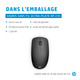 HP Souris sans fil ultra-plate 235 - 4E407UT