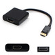 AddOn Networks  câble vidéo et adaptateur Noir - QK108AV-AO