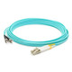 AddOn Networks 20m, 2 x ST - 2 x LC câble InfiniBand et à fibres optiques 2x ST 2x LC Turquoise - ADD-ST-LC-20M5OM3