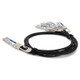 AddOn Networks  câble InfiniBand et à fibres optiques 4xQSFP56 QSFP-DD Noir, Argent - DAC-Q56DD-4Q56-2M-AO