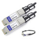 AddOn Networks  câble InfiniBand et à fibres optiques 1 m QSFP+ Noir - 40G-QSFP-QSFP-C-0101-AO