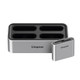 Kingston Technology Workflow Station Dock USB-C 3.2 Gen2 avec lecteur de carte SD UHS-II à double emplacement - WFS-S