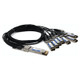 AddOn Networks  câble InfiniBand et à fibres optiques 2,5 m QSFP-DD 8xSFP28 Noir, Gris - QDD8SFP56PDAC2-5M-AO