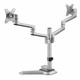 Rocstor  support d'écran plat pour bureau 81,3 cm (32") Noir, Argent - Y10N017-S1