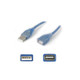 AddOn Networks 4.6m M/F USB 2.0 câble USB 4,6 m USB A Bleu - USBEXTAA15