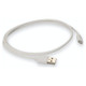 AddOn Networks  câble Lightning Blanc - USBA2LGT3FW-AO