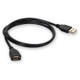 AddOn Networks  câble USB USB 2.0 0,91 m USB A Noir - USBEXTAA3MF AddOn Networks  câble USB USB 2.0 0,91 m USB A Noir - USBEXTAA3MF