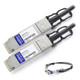 AddOn Networks 2m QSFP+ - QSFP+ câble InfiniBand et à fibres optiques QSFP+ Noir - X6558-R6-AO