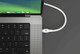 HYPER  câble USB USB 2.0 1 m USB C Blanc - HJ4001WHGL