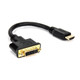 Rocstor  câble vidéo et adaptateur 0,203 m HDMI Type A (Standard) DVI-D Noir - Y10A171-B1