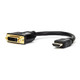 Rocstor  câble vidéo et adaptateur 0,203 m HDMI Type A (Standard) DVI-D Noir - Y10A171-B1