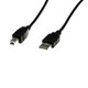 Rocstor  câble USB USB 2.0 1,8 m USB A USB B Noir - Y10C116-B1