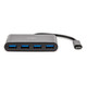 Rocstor  hub & concentrateur USB 2.0 Type-C Noir - Y10A228-B2