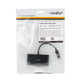 Rocstor  hub & concentrateur USB 2.0 Type-C Noir - Y10A228-B2