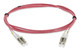 AddOn Networks  câble InfiniBand et à fibres optiques 1 m LOMM Rose - ADD-LC-LC-1M5OM4-PK