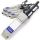 AddOn Networks  câble InfiniBand et à fibres optiques QSFP28 4x SFP28 Noir - AOC-Q-4S-100G-10M-AO