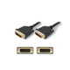 AddOn Networks 1ft DVI-D câble DVI 0,3 m Noir - DVID2DVIDDL1F-5PK