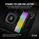 Corsair Vengeance RGB  module de mémoire 48 Go 2 x 24 Go DDR5 288-pin DIMM - CMH48GX5M2B7200C36