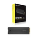 Corsair MP700 PRO 4 To M.2 PCI Express 5.0 NVMe 3D TLC NAND - CSSD-F4000GBMP700PRO Corsair MP700 PRO 4 To M.2 PCI Express 5.0 NVMe 3D TLC NAND - CSSD-F4000GBMP700PRO