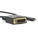 Rocstor  câble vidéo et adaptateur 0,396 m USB Type-C DVI Noir - Y10C205-B1