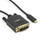 Rocstor  câble vidéo et adaptateur 0,396 m USB Type-C DVI Noir - Y10C205-B1