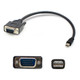 AddOn Networks  câble vidéo et adaptateur 0,91 m Mini DisplayPort VGA (D-Sub) Noir - MDISPORT2VGAMM3B-5PK