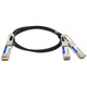 AddOn Networks  câble InfiniBand et à fibres optiques QSFP-DD 2x QSFP28 Noir, Métallique - CAB-D-2Q-200G-2M-AO
