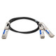 AddOn Networks  câble InfiniBand et à fibres optiques 2xQSFP28 QSFP-DD Noir, Argent - CAB-D-2Q-200G-1M-AO