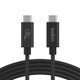 Belkin  câble USB USB4 Gen 2x2 2 m USB C Noir - INZ004BT2MBK
