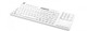 Man & Machine Really Cool Touch clavier Médical USB QWERTY US International Blanc - RCTLP/W5
