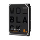 Western Digital WD_BLACK  disque dur 8 To 7200 tr/min 256 Mo 3.5" Série ATA III - WD8002FZBX