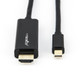 Rocstor  câble vidéo et adaptateur 1 m Mini DisplayPort HDMI Type A (Standard) Noir - Y10C195-B1