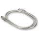 AddOn Networks  câble USB USB 2.0 1,83 m USB A USB B Transparent - USBEXTAB6CLR