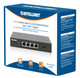 Intellinet  commutateur réseau Non-géré 2.5G Ethernet (100/1000/2500) Noir - 562058