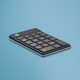 R-Go Tools Clavier R-Go Numpad Break, clavier numérique ergonomique avec logiciel de pause, bluetooth, noir - RGOCONMWLBL