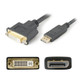 AddOn Networks  câble vidéo et adaptateur 0,2 m DisplayPort DVI Noir - 45J7915-AO-5PK