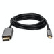 AddOn Networks  câble vidéo et adaptateur 0,2 m USB Type-C DisplayPort Noir - USBC2DPMMAL-AA