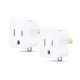 CyberPower  adaptateur prise d'alimentation NEMA 5-15P NEMA 5-15R Blanc - GT1W2PK