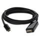 AddOn Networks  câble vidéo et adaptateur 1,8 m USB Type-C HDMI Noir - USBC2H4MM6F-AA