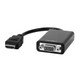 Rocstor  câble vidéo et adaptateur 0,15 m VGA (D-Sub) HDMI Type A (Standard) Noir - Y10C120-B1