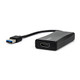 Rocstor  câble vidéo et adaptateur HDMI Type A (Standard) USB Type-A Noir - Y10A177-B1