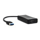 Rocstor  câble vidéo et adaptateur HDMI Type A (Standard) USB Type-A Noir - Y10A177-B1