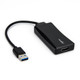 Rocstor  câble vidéo et adaptateur HDMI Type A (Standard) USB Type-A Noir - Y10A177-B1