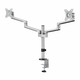 Rocstor  support d'écran plat pour bureau 81,3 cm (32") Noir, Argent - Y10N019-S1 Rocstor  support d'écran plat pour bureau 81,3 cm (32") Noir, Argent - Y10N019-S1