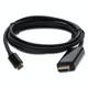 AddOn Networks  câble vidéo et adaptateur 0,91 m USB Type-C HDMI Noir - USBC2H4MM3F-AA